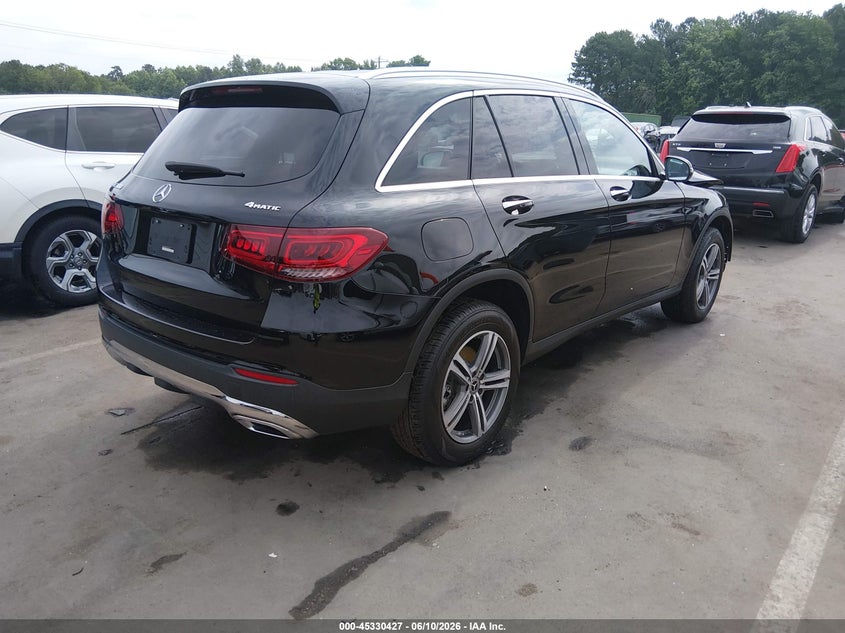 2020 Mercedes-benz Glc VIN WDC0G8EB0LF748313 IAAI salvage auction — FRONT END, Salvage Title, sold $5,400 on 2026-08-16 (photo 4)