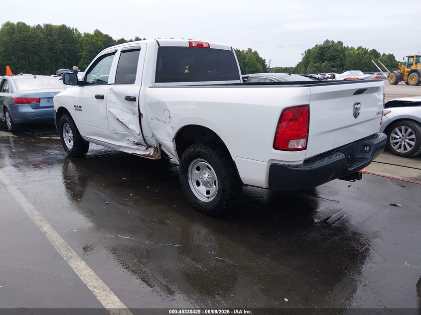 2018 Ram 1500 VIN 1C6RR7FGXJS332289 IAAI salvage auction — SIDE, Salvage Title, sold $2,550 on 2026-07-22 (photo 3)