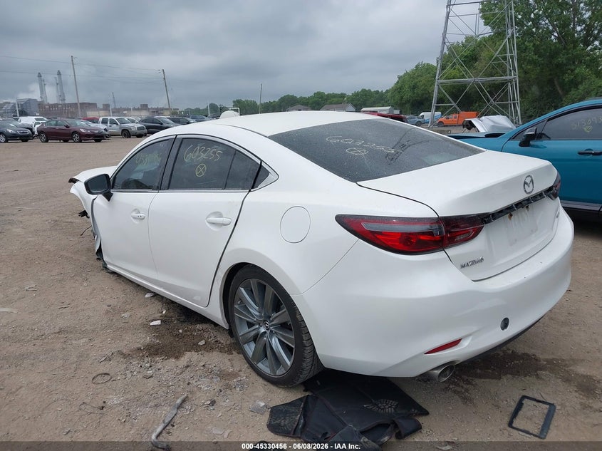 2021 Mazda 6 VIN JM1GL1VM1M1603255 IAAI salvage auction — FRONT END, Salvage Title, sold $950 on 2026-07-29 (photo 3)