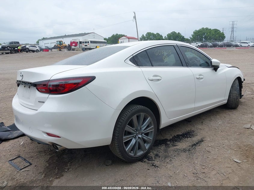 2021 Mazda 6 VIN JM1GL1VM1M1603255 IAAI salvage auction — FRONT END, Salvage Title, sold $950 on 2026-07-29 (photo 4)