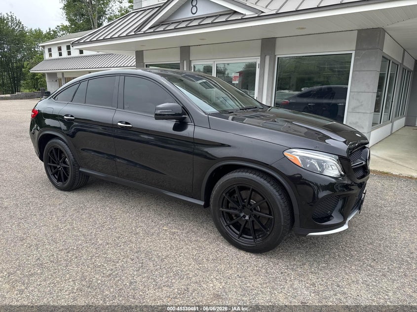 2018 Mercedes-benz Gle class VIN 4JGED6EB0JA121898 IAAI salvage auction — NORMAL WEAR, Clear (Illinois), sold $26,125 on 2026-07-29 (photo 1)