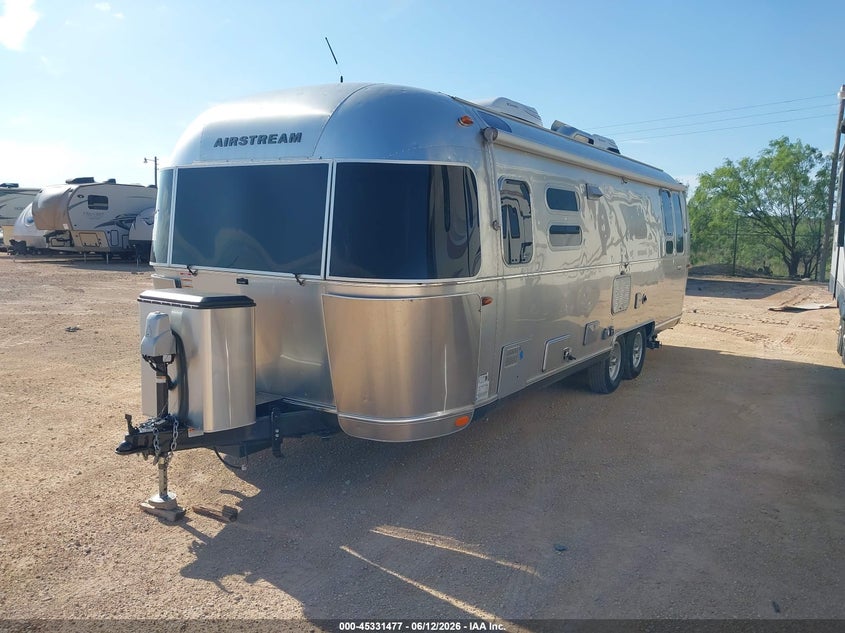 2016 Airstream Ct VIN 1STJFYM25GJ536073 IAAI salvage auction — HAIL, Original (Texas), sold $23,600 on 2026-07-28 (photo 2)