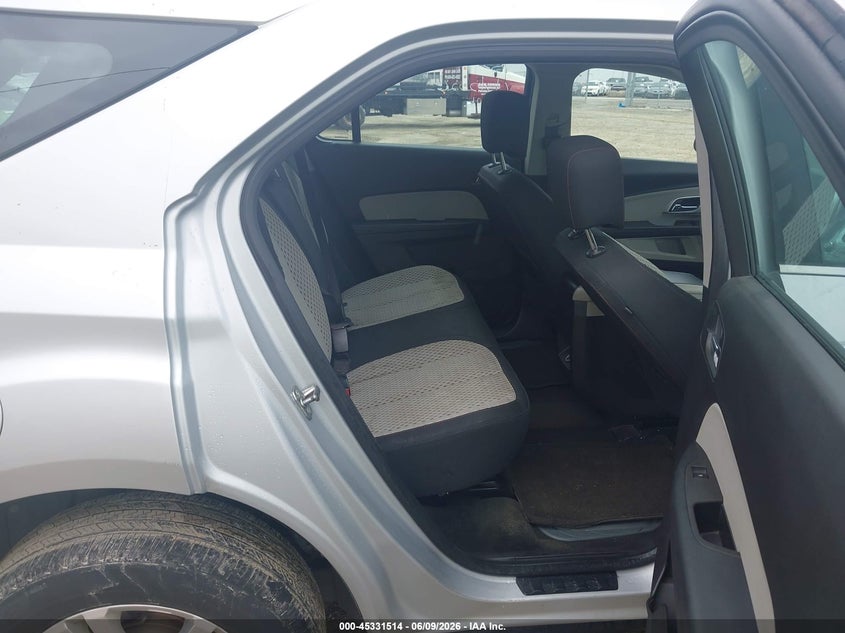 2012 Chevrolet Equinox VIN 2GNALBEK4C6143439 IAAI salvage auction — LEFT FRONT, Salvage Title, sold $525 on 2026-07-11 (photo 8)