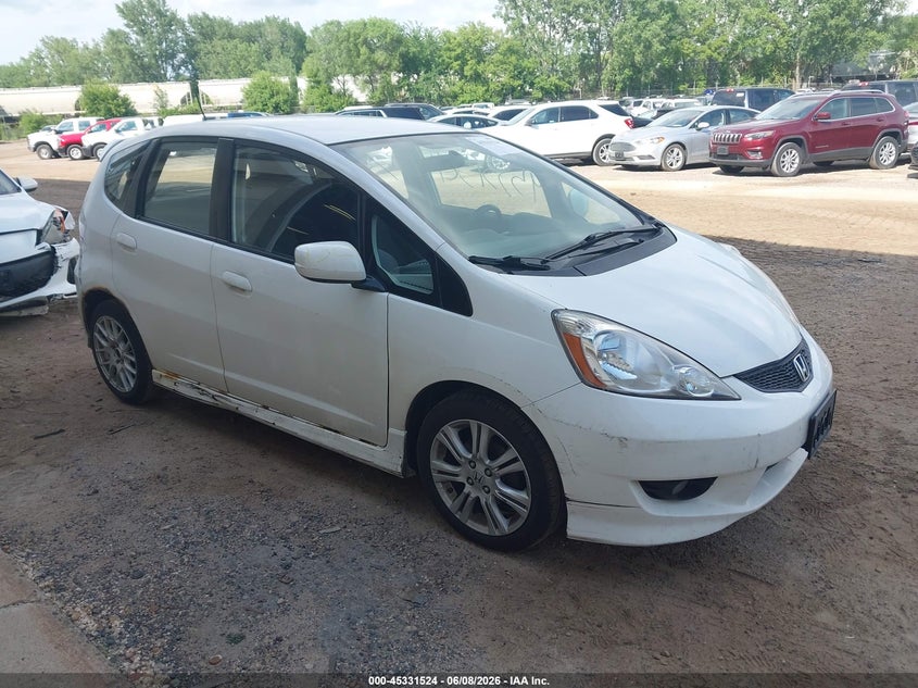 2010 Honda Fit VIN JHMGE8H47AC008844 IAAI salvage auction — NORMAL WEAR, Prior Salvage (Minnesota), sold $625 on 2026-07-15 (photo 1)