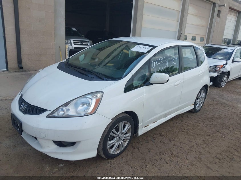 2010 Honda Fit VIN JHMGE8H47AC008844 IAAI salvage auction — NORMAL WEAR, Prior Salvage (Minnesota), sold $625 on 2026-07-15 (photo 2)