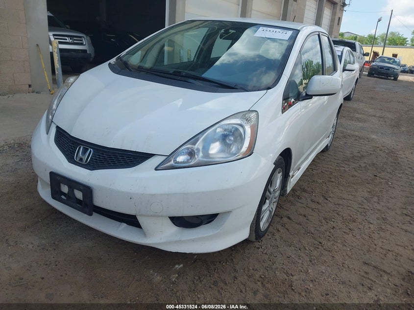 2010 Honda Fit VIN JHMGE8H47AC008844 IAAI salvage auction — NORMAL WEAR, Prior Salvage (Minnesota), sold $625 on 2026-07-15 (photo 6)