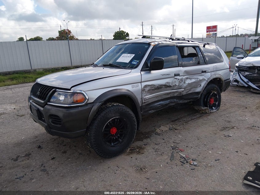 2003 Mitsubishi Montero VIN JA4MT31R03J050753 IAAI salvage auction — ROLLOVER, Salvage (Texas), sold $425 on 2026-07-08 (photo 2)