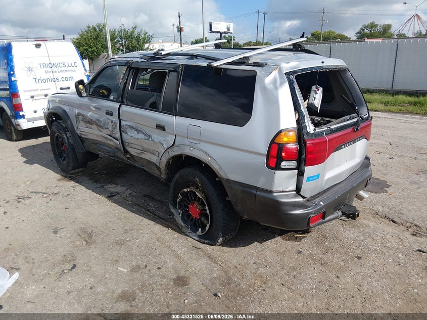 2003 Mitsubishi Montero VIN JA4MT31R03J050753 IAAI salvage auction — ROLLOVER, Salvage (Texas), sold $425 on 2026-07-08 (photo 3)