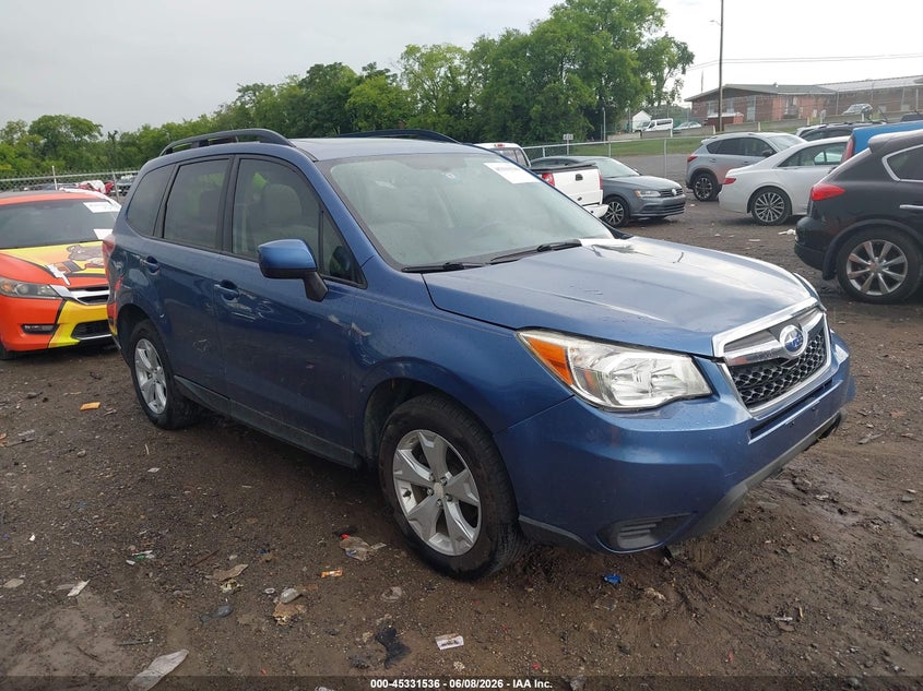 2015 Subaru Forester VIN JF2SJADC9FH838328 IAAI salvage auction — NORMAL WEAR, Clear (Tennessee), sold $800 on 2026-07-16 (photo 1)