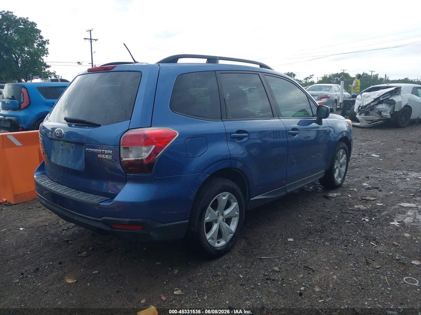 2015 Subaru Forester VIN JF2SJADC9FH838328 IAAI salvage auction — NORMAL WEAR, Clear (Tennessee), sold $800 on 2026-07-16 (photo 4)