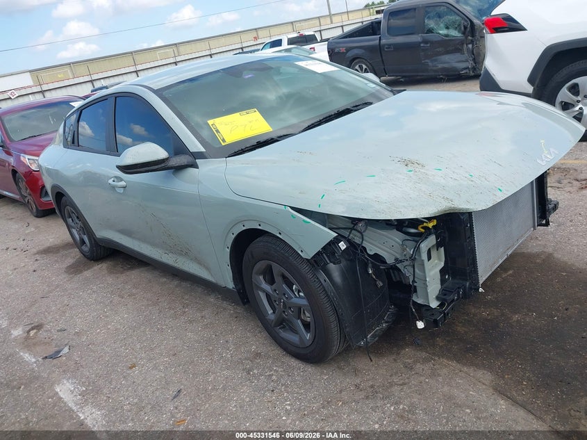 2025 Kia K4 VIN 3KPFT4DE2SE229238 — IAAI salvage auction photo