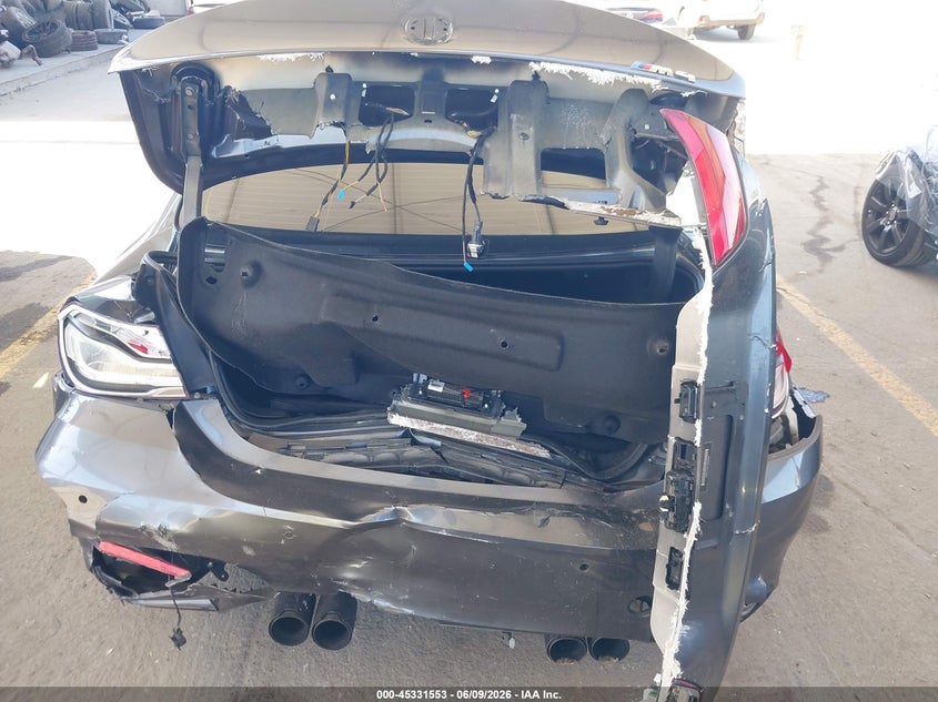 2018 BMW M4 VIN WBS4Y9C57JAG62929 IAAI salvage auction — REAR END, Salvage Title, sold $16,875 on 2026-07-22 (photo 6)