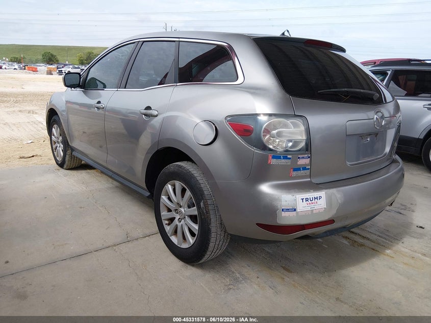 2011 Mazda Cx-7 VIN JM3ER2AM8B0391322 IAAI salvage auction — NORMAL WEAR, Clear (Florida), sold $375 on 2026-07-28 (photo 3)