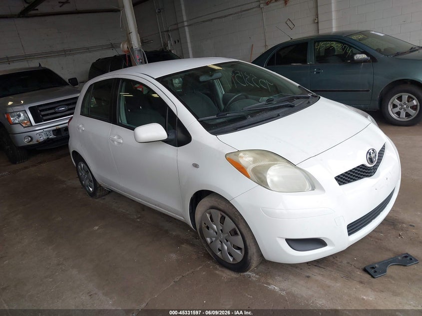 2010 Toyota Yaris VIN JTDKT4K39A5318220 IAAI salvage auction — NORMAL WEAR, Clear (Minnesota), sold $1,150 on 2026-07-08 (photo 1)