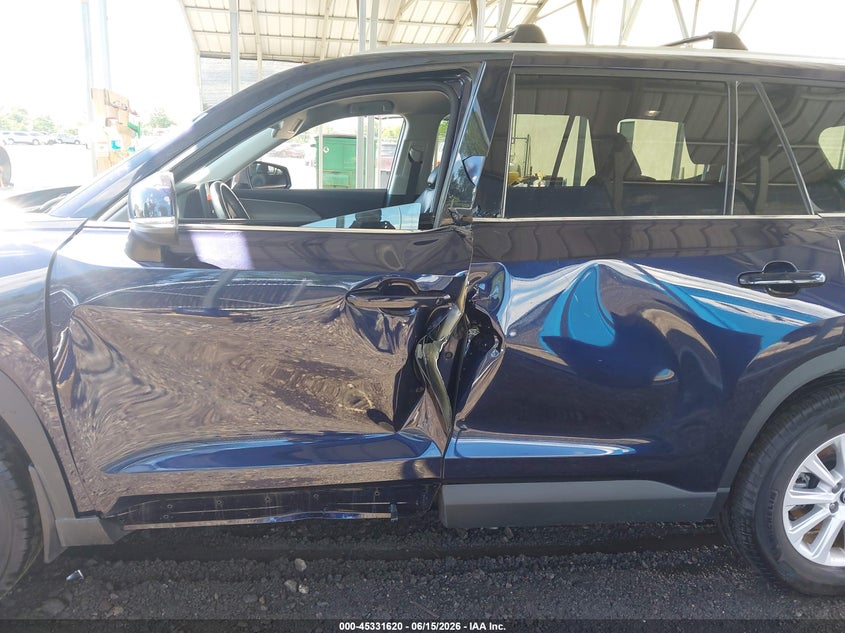 2024 Toyota Highlander VIN 5TDAAAB58RS019535 IAAI salvage auction — LEFT FRONT, Salvage (Pennsylvania), sold $26,400 on 2026-07-13 (photo 5)