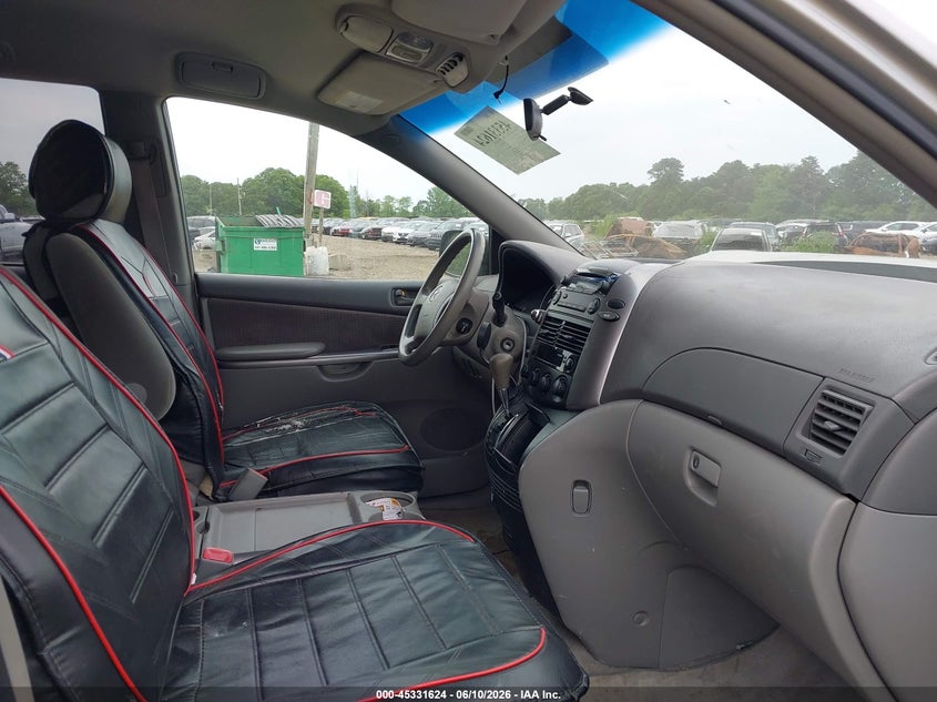 2006 Toyota Sienna VIN 5TDZA23CX6S493374 IAAI salvage auction — FRONT END, Clear (New York), sold $1,100 on 2026-07-28 (photo 5)