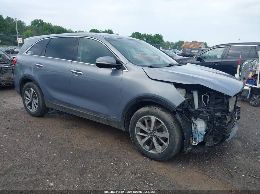 2020 Kia Sorento VIN 5XYPGDA51LG663801 IAAI salvage auction — FRONT END, Wait Title, sold $2,050 on 2026-07-30 (photo 1)