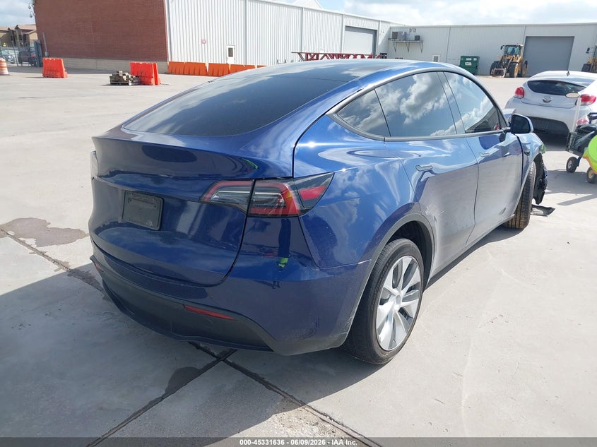 2023 Tesla Model y VIN 7SAYGDEE1PF616184 IAAI salvage auction — FRONT END, Original (Texas), sold $7,200 on 2026-07-26 (photo 4)