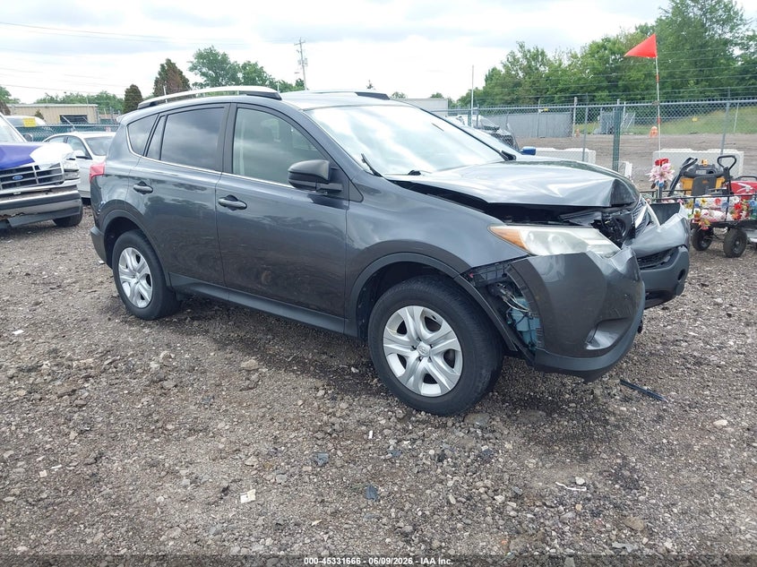2015 Toyota Rav 4 VIN JTMBFREV9FD172559 IAAI salvage auction — FRONT END, Salvage Title, sold $5,075 on 2026-08-01 (photo 1)