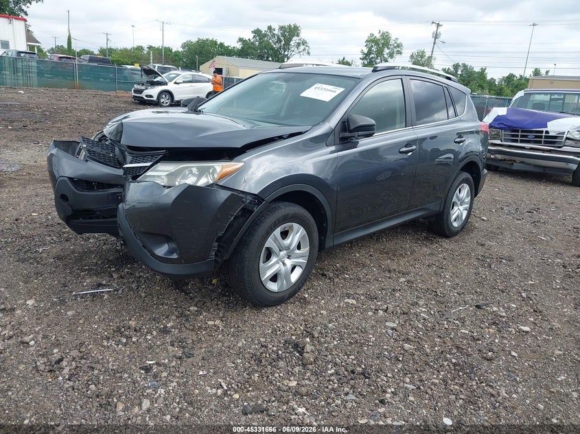2015 Toyota Rav 4 VIN JTMBFREV9FD172559 IAAI salvage auction — FRONT END, Salvage Title, sold $5,075 on 2026-08-01 (photo 2)