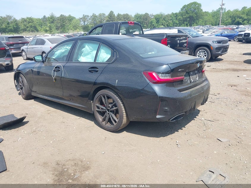 2024 BMW 3er VIN 3MW49FF01R8E07570 IAAI salvage auction — Front End, Salvage, sold $23,250 on 2026-08-25 (photo 3)