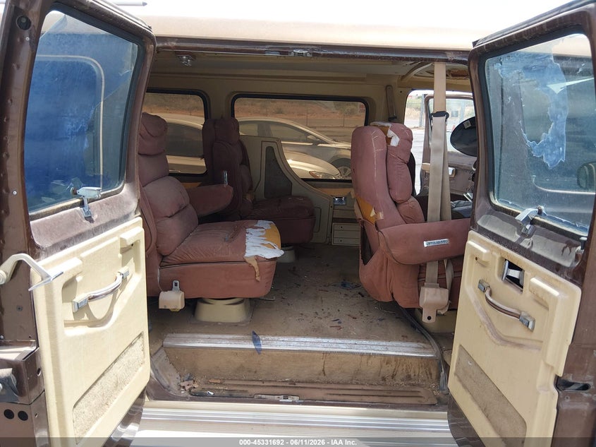 1986 Dodge Ram van VIN 2B6HB23T8GK561803 IAAI salvage auction — NORMAL WEAR, Clear (New Mexico), sold $250 on 2026-07-08 (photo 8)
