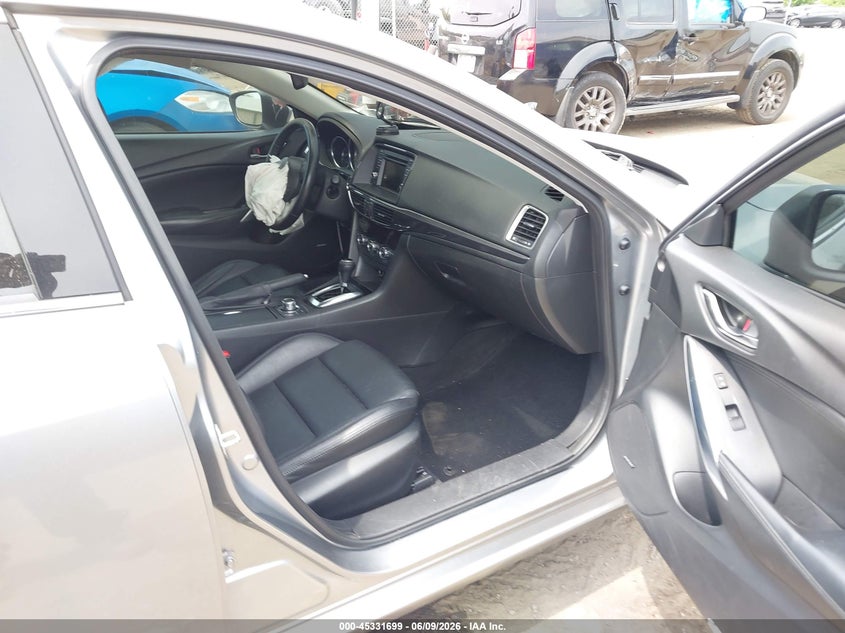 2014 Mazda 6 VIN JM1GJ1T69E1159019 IAAI salvage auction — LEFT SIDE, Salvage Title, sold $400 on 2026-07-13 (photo 5)