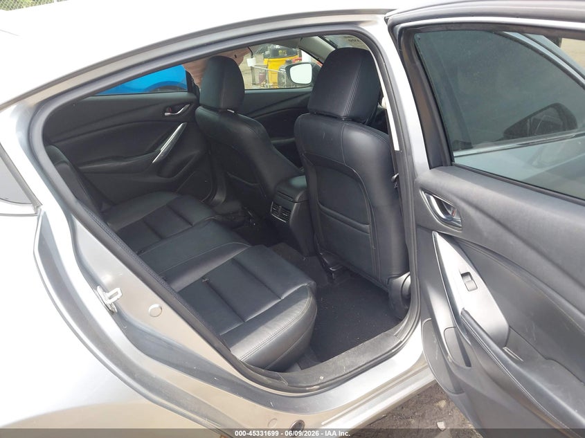 2014 Mazda 6 VIN JM1GJ1T69E1159019 IAAI salvage auction — LEFT SIDE, Salvage Title, sold $400 on 2026-07-13 (photo 8)
