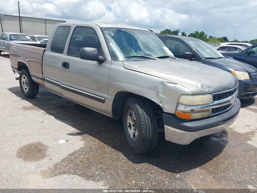 2000 Chevrolet Silverado 1500 VIN 2GCEC19V9Y1249737 IAAI salvage auction — FRONT END, Original (Texas), sold $225 on 2026-07-20 (photo 1)