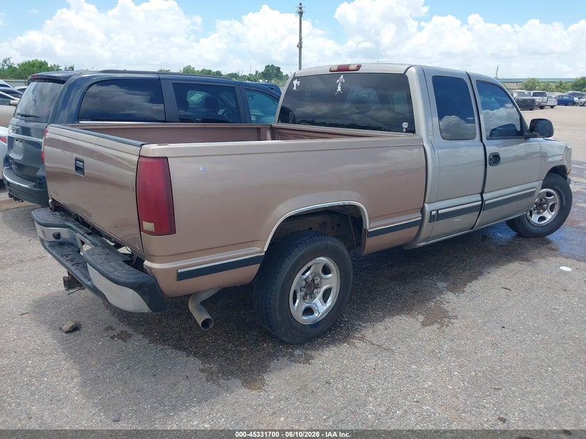 2000 Chevrolet Silverado 1500 VIN 2GCEC19V9Y1249737 IAAI salvage auction — FRONT END, Original (Texas), sold $225 on 2026-07-20 (photo 4)