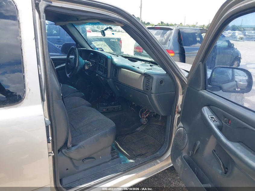 2000 Chevrolet Silverado 1500 VIN 2GCEC19V9Y1249737 IAAI salvage auction — FRONT END, Original (Texas), sold $225 on 2026-07-20 (photo 5)