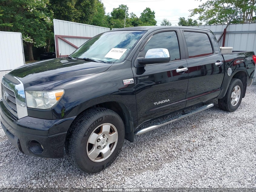 2007 Toyota Tundra VIN 5TBEV58117S459538 IAAI salvage auction — NORMAL WEAR, Clear (Alabama), sold $3,500 on 2026-07-09 (photo 2)