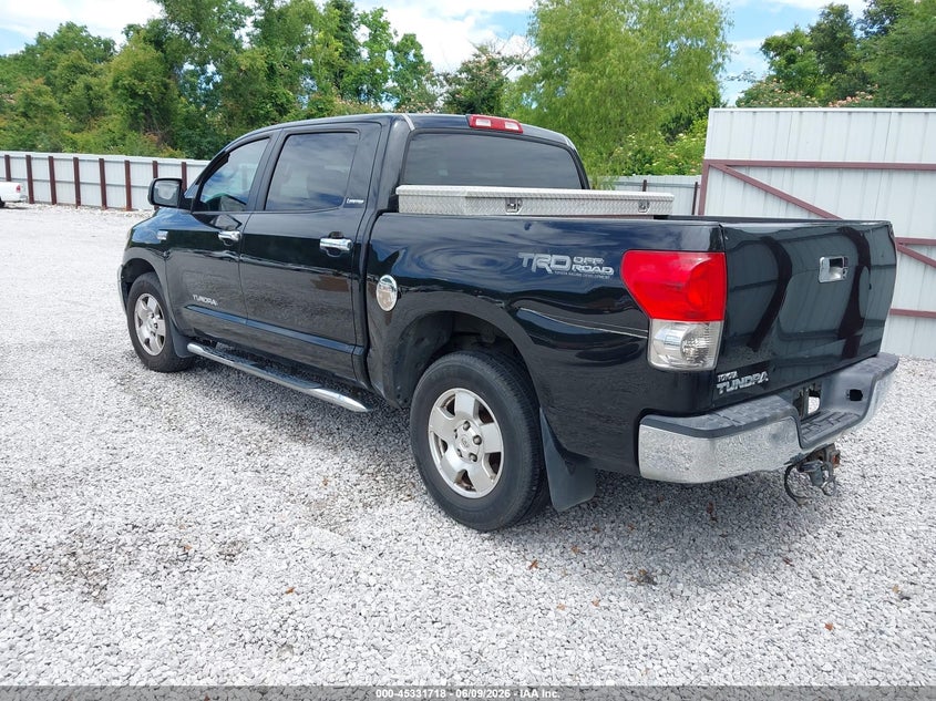 2007 Toyota Tundra VIN 5TBEV58117S459538 IAAI salvage auction — NORMAL WEAR, Clear (Alabama), sold $3,500 on 2026-07-09 (photo 3)