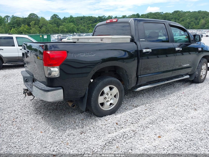 2007 Toyota Tundra VIN 5TBEV58117S459538 IAAI salvage auction — NORMAL WEAR, Clear (Alabama), sold $3,500 on 2026-07-09 (photo 4)