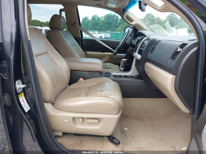 2007 Toyota Tundra VIN 5TBEV58117S459538 IAAI salvage auction — NORMAL WEAR, Clear (Alabama), sold $3,500 on 2026-07-09 (photo 5)