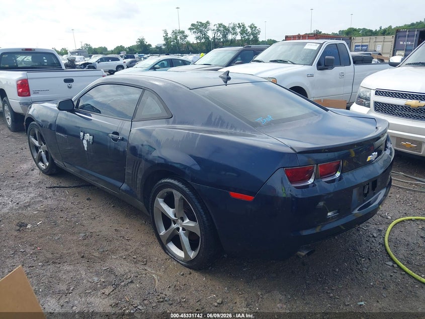 2013 Chevrolet Camaro VIN 2G1FB1E33D9244257 IAAI salvage auction — NORMAL WEAR, Clear (Tennessee), sold $1,000 on 2026-07-09 (photo 3)