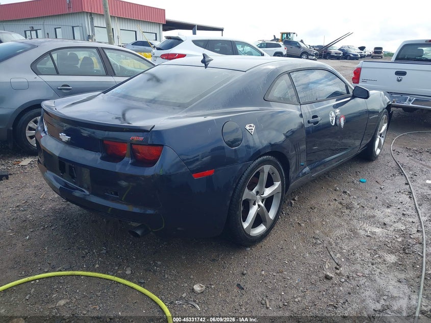 2013 Chevrolet Camaro VIN 2G1FB1E33D9244257 IAAI salvage auction — NORMAL WEAR, Clear (Tennessee), sold $1,000 on 2026-07-09 (photo 4)