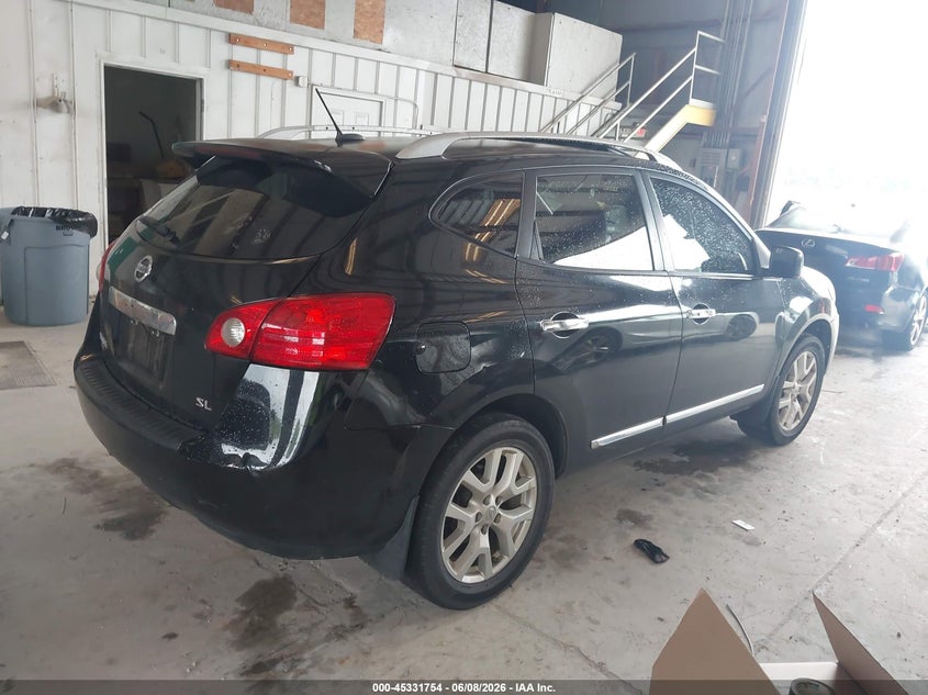 2013 Nissan Rogue VIN JN8AS5MT0DW003827 IAAI salvage auction — SIDE, Repossession Paperwork (Georgia), sold $25 on 2026-07-15 (photo 4)