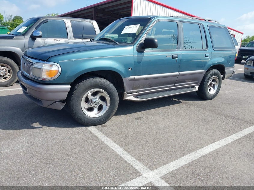 1997 Mercury Mountaineer VIN 4M2DU52P5VUJ36468 IAAI salvage auction — LEFT FRONT, Clear (Tennessee), sold $225 on 2026-07-07 (photo 2)
