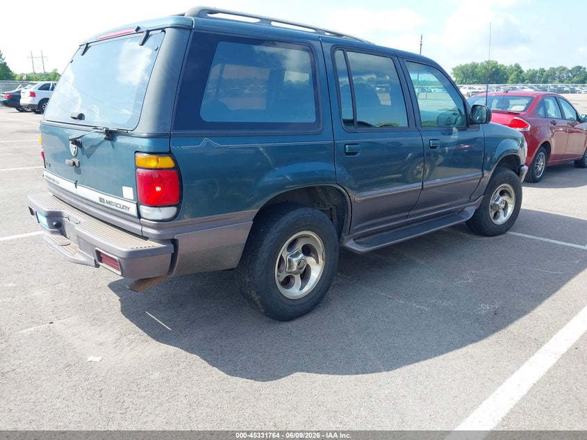 1997 Mercury Mountaineer VIN 4M2DU52P5VUJ36468 IAAI salvage auction — LEFT FRONT, Clear (Tennessee), sold $225 on 2026-07-07 (photo 4)