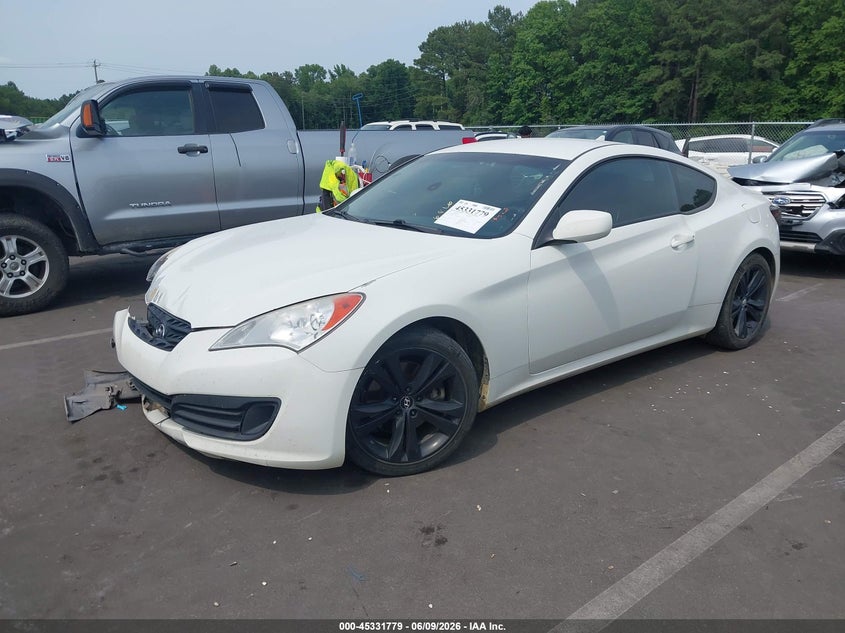 2012 Hyundai Genesis VIN KMHHT6KD2CU067737 IAAI salvage auction — FRONT END, Salvage Title, sold $525 on 2026-07-08 (photo 2)