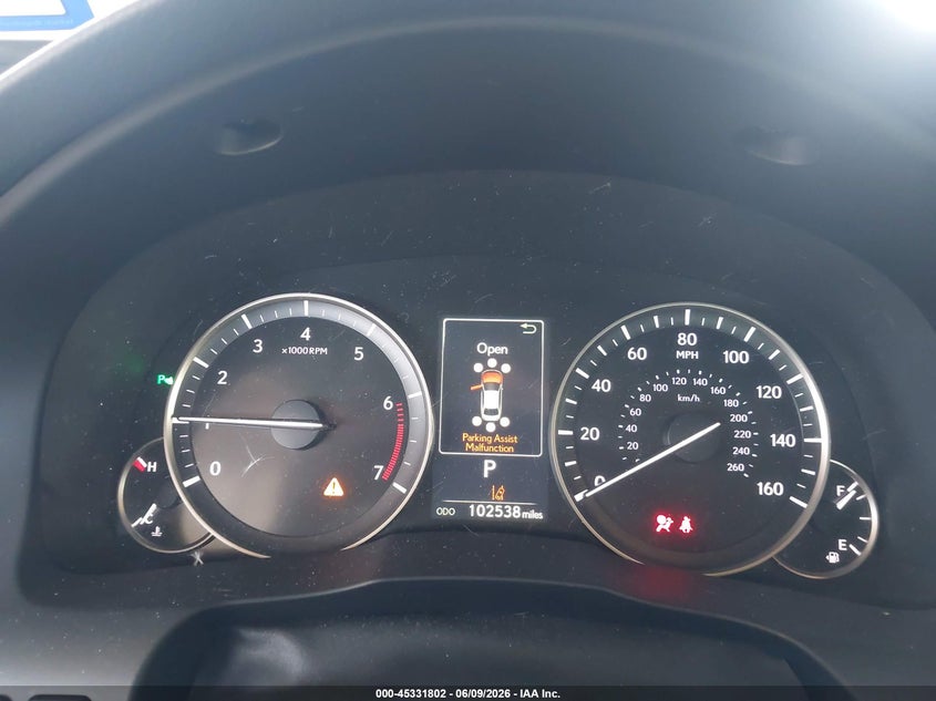 2016 Lexus ES VIN JTHBK1GG2G2228459 IAAI salvage auction — FRONT END, Salvage Title, sold $3,000 on 2026-07-21 (photo 7)