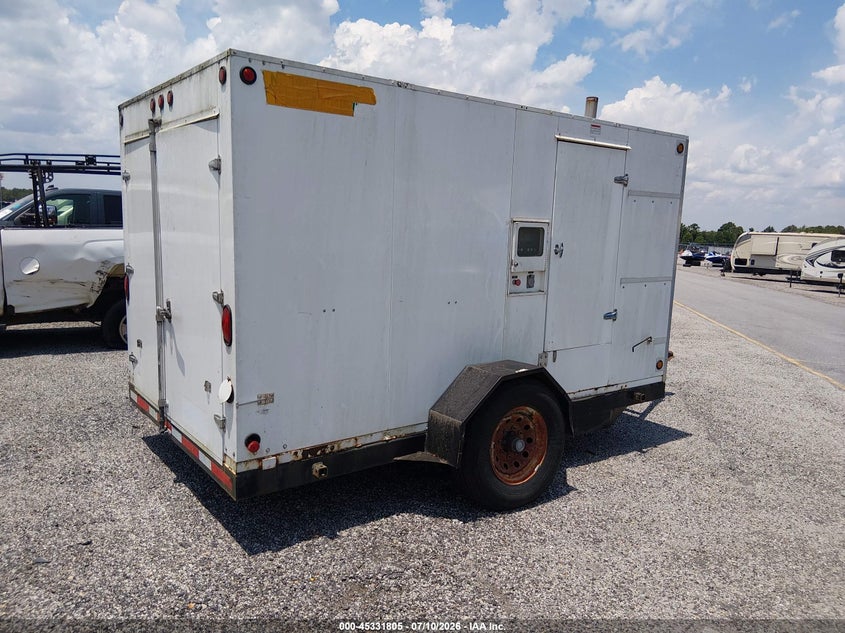 2010 Trl enterprises Temp air VIN 4T9BE1615AM006007 IAAI salvage auction — NORMAL WEAR, Clear (North Carolina), sold $100 on 2026-07-29 (photo 4)