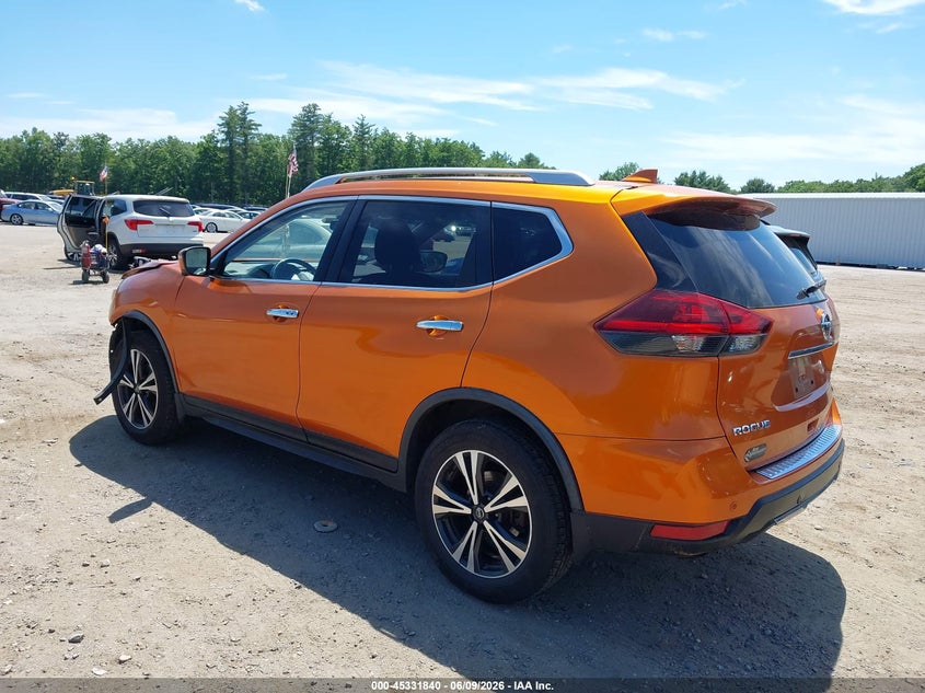 2019 Nissan Rogue VIN JN8AT2MV6KW370659 IAAI salvage auction — FRONT END, Salvage Title, sold $425 on 2026-07-10 (photo 3)