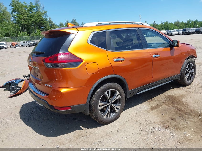 2019 Nissan Rogue VIN JN8AT2MV6KW370659 IAAI salvage auction — FRONT END, Salvage Title, sold $425 on 2026-07-10 (photo 4)