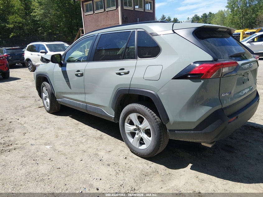 2019 Toyota Rav 4 VIN JTMP1RFV5KD033672 IAAI salvage auction — FRONT END, Salvage Title, sold $9,300 on 2026-07-26 (photo 3)