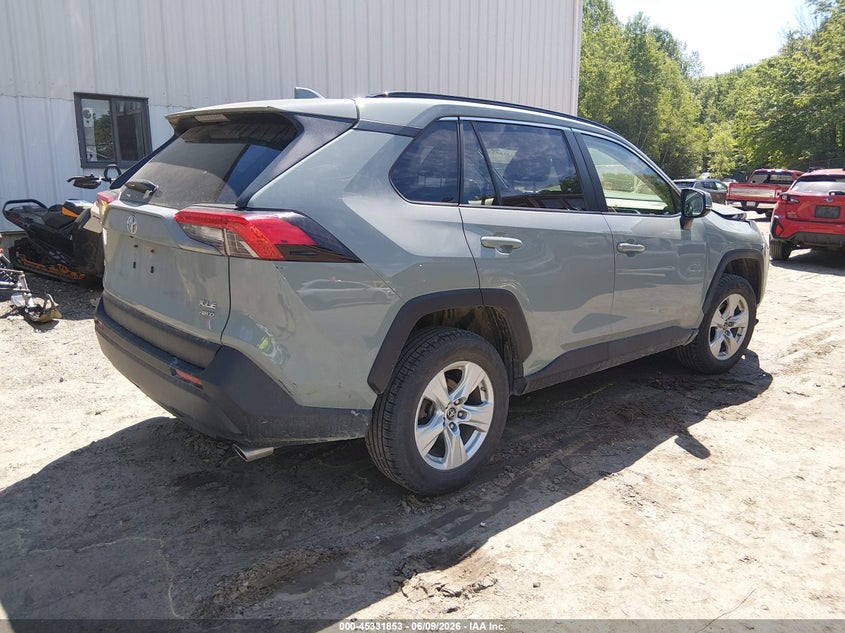 2019 Toyota Rav 4 VIN JTMP1RFV5KD033672 IAAI salvage auction — FRONT END, Salvage Title, sold $9,300 on 2026-07-26 (photo 4)