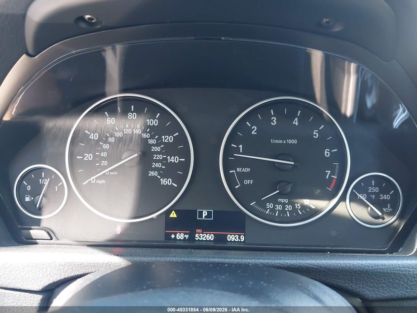 2014 BMW 3er VIN WBA3B5C53EP541437 IAAI salvage auction — FRONT & REAR, Salvage Title, sold $1,650 on 2026-07-23 (photo 7)