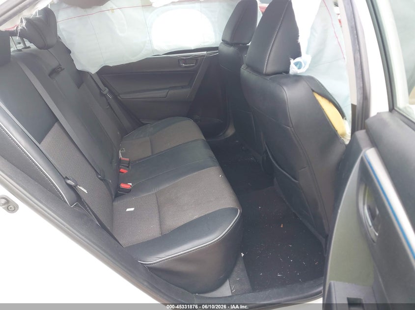 2015 Toyota Corolla VIN 5YFBURHE0FP237751 IAAI salvage auction — RIGHT FRONT, Salvage (North Carolina), sold $25 on 2026-07-30 (photo 8)