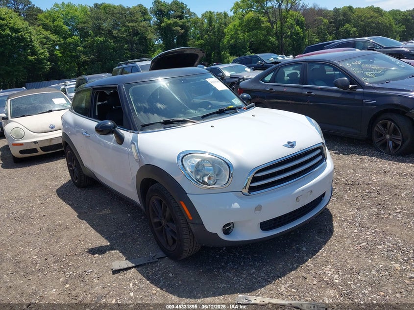 2014 Mini Paceman VIN WMWSS1C53EWN94679 IAAI salvage auction — UNKNOWN, Salvage Title, sold $575 on 2026-08-11 (photo 1)